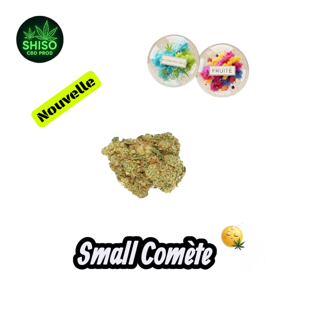 Small Comète Hydro CBD