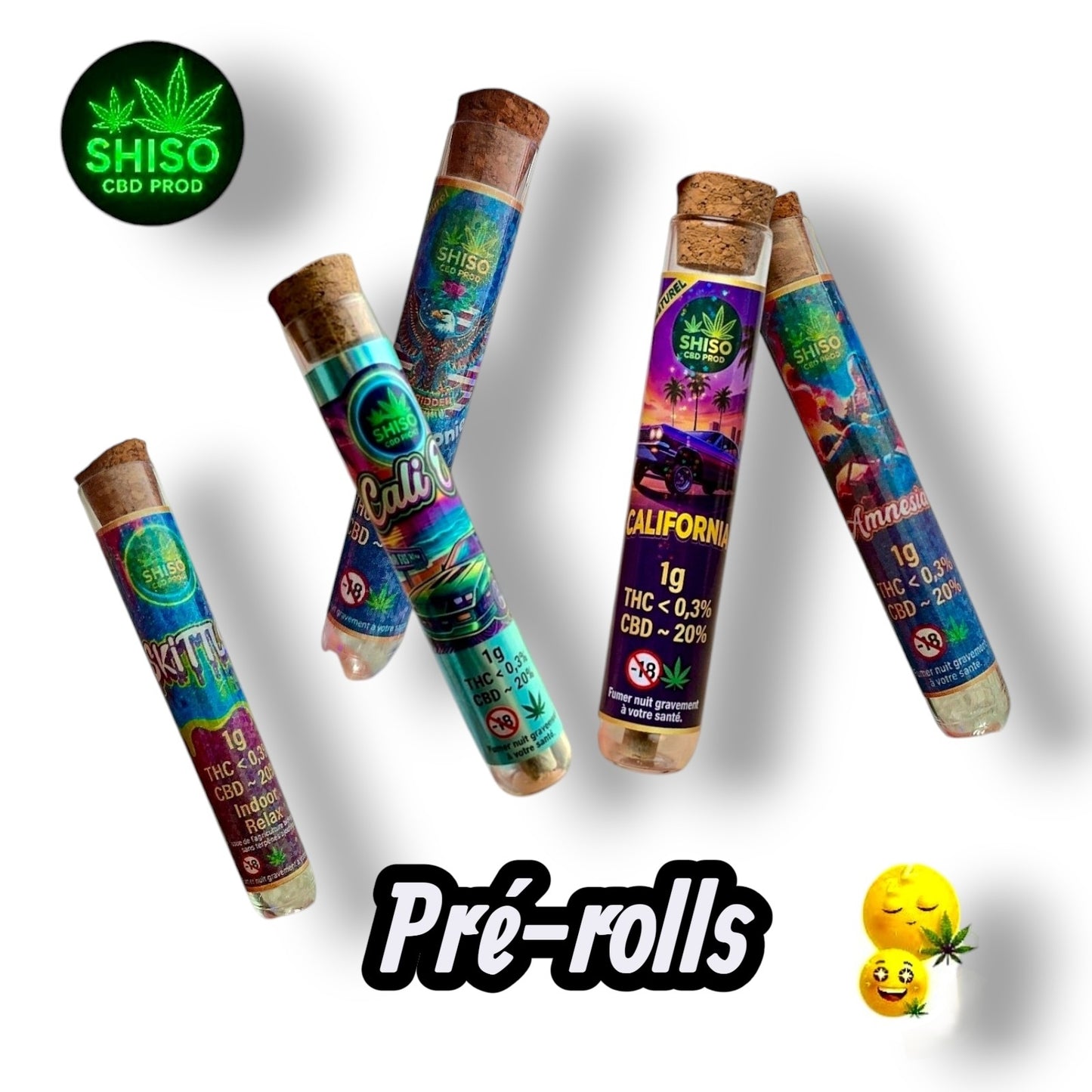 Pré-rolls CBD